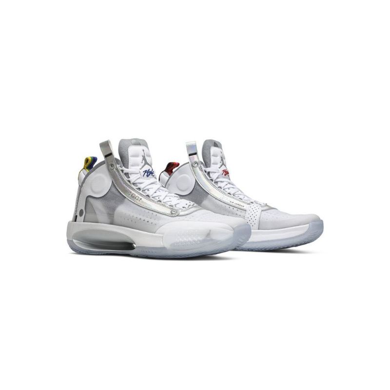 Pánské Boty Air Jordan 34 Bílý Stříbrný