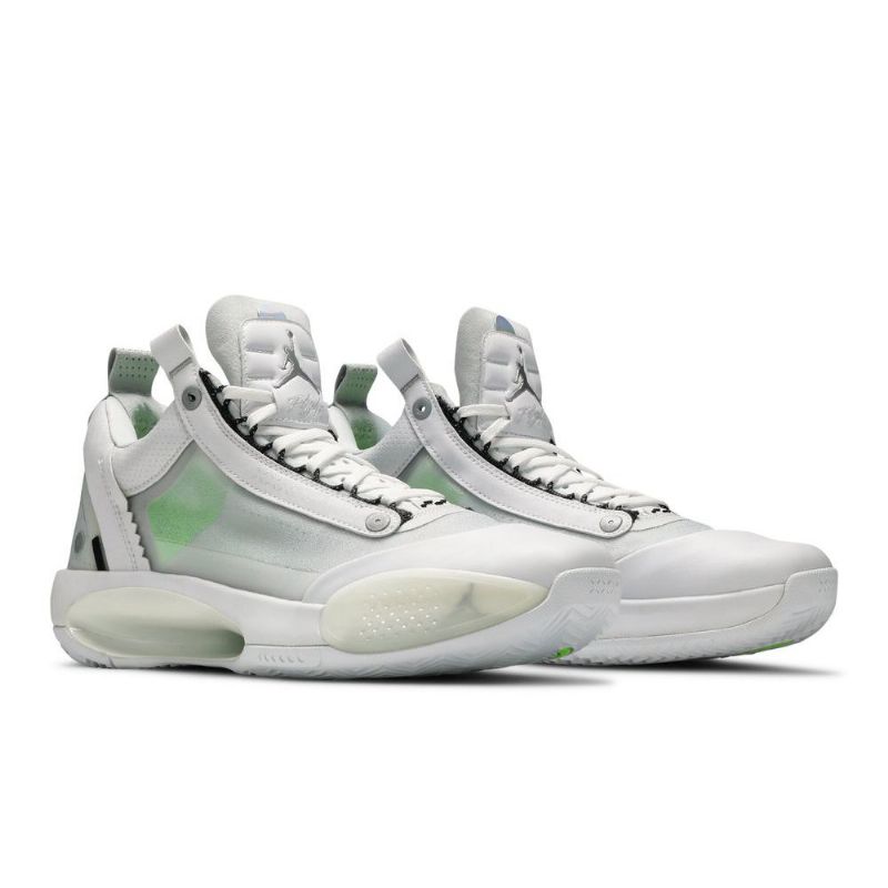 Pánské Boty Air Jordan 34 Low Bílý Stříbrný