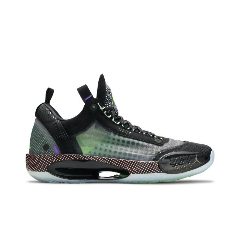 Pánské Boty Air Jordan 34 Low Černá Bílý Zelená Růžová
