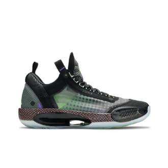 Pánské Boty Air Jordan 34 Low Černá Bílý Zelená Růžová