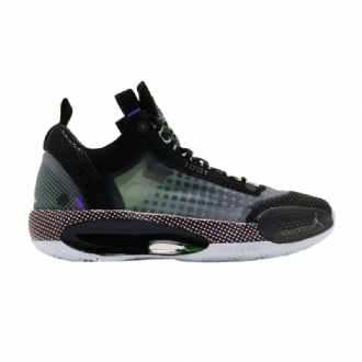 Pánské Boty Air Jordan 34 Low Pd Pf Černá Bílá Zelená Růžová
