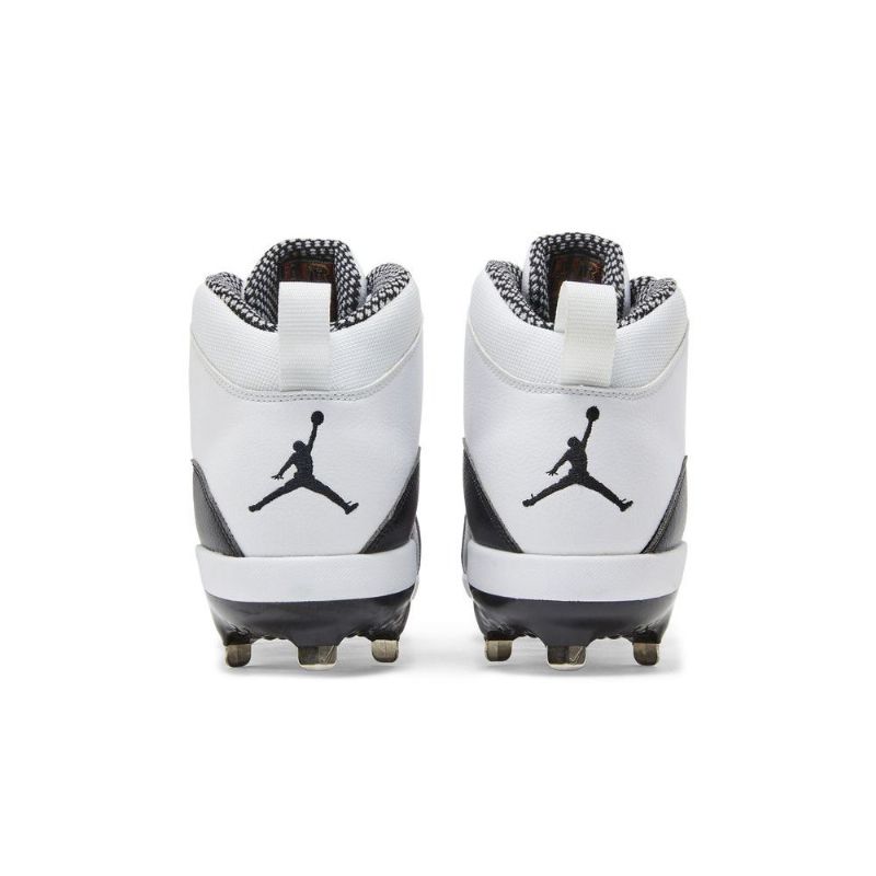 Pánské Boty Air Jordan 10 Retro Metal Bílý Černá