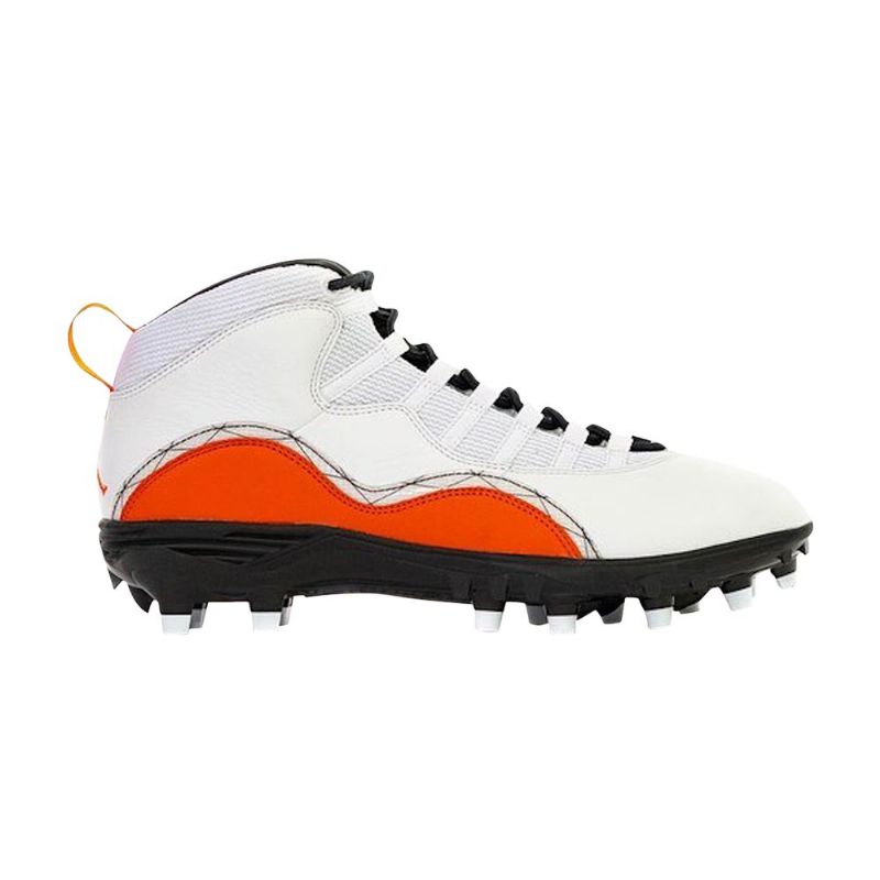 Pánské Boty Air Jordan 10 Solefly Retro Cleat Pe Bílý Oranžový Černá