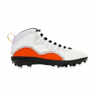 Pánské Boty Air Jordan 10 Solefly Retro Cleat Pe Bílý Oranžový Černá