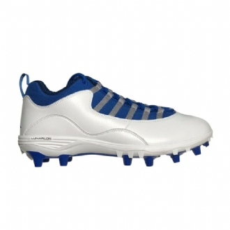 Pánské Boty Air Jordan 10 Td Low Bílý Modrý Šedá