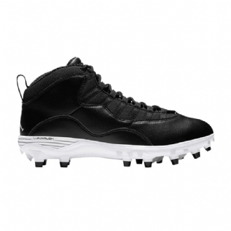 Pánské Boty Air Jordan 10 Td Mid Černá Bílý