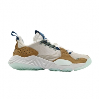Air Jordan Delta Bílý Hnědý Modrý Pánské Boty