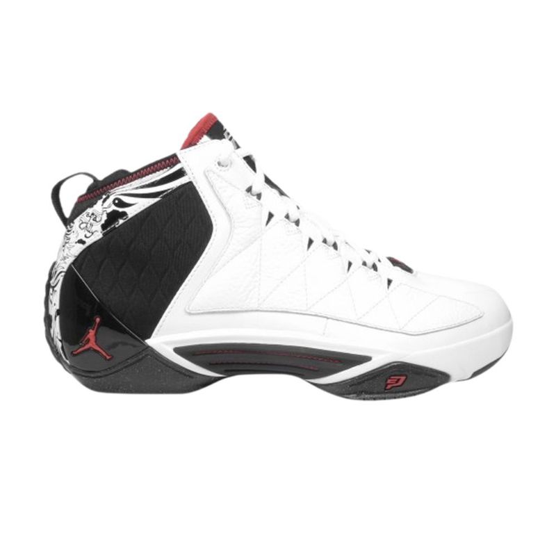 Air Jordan Cp3 Cp3.ii Bílá Černá Červená Pánské Boty