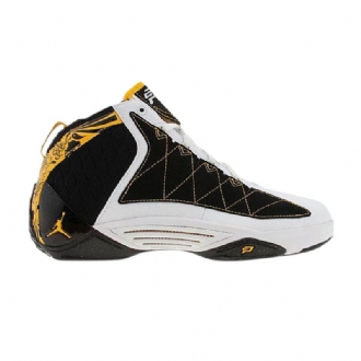 Air Jordan Cp3 Cp3.ii Bílá Žlutá Černá Pánské Boty