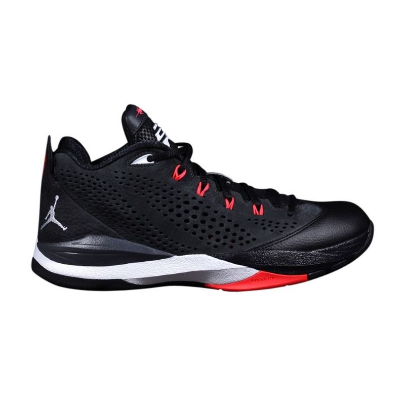 Air Jordan Cp3 Cp3.vii Černá Šedá Červená Bílé Pánské Boty