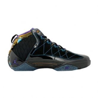 Pánské Boty Air Jordan Cp3 Cp3.ii Černá Fialová Modrá Žlutá