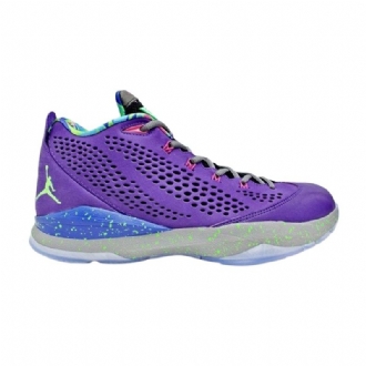 Pánské Boty Air Jordan Cp3 Cp3.vii Fialová Zelená Modrá Šedá