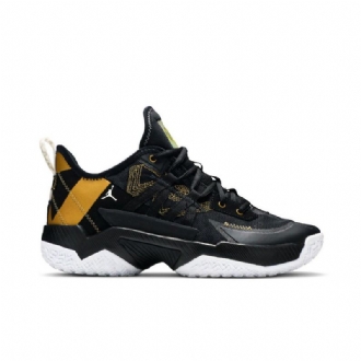 Bílé Pánské Boty Air Jordan Westbrook One Take 2 Černá Zlatý