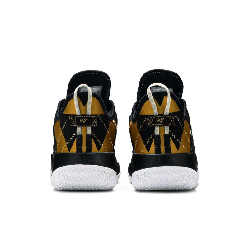 Bílé Pánské Boty Air Jordan Westbrook One Take 2 Černá Zlatý
