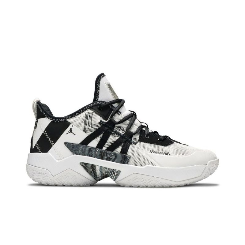 Pánské Boty Air Jordan Westbrook One Take 2 Bílý Černá Šedá