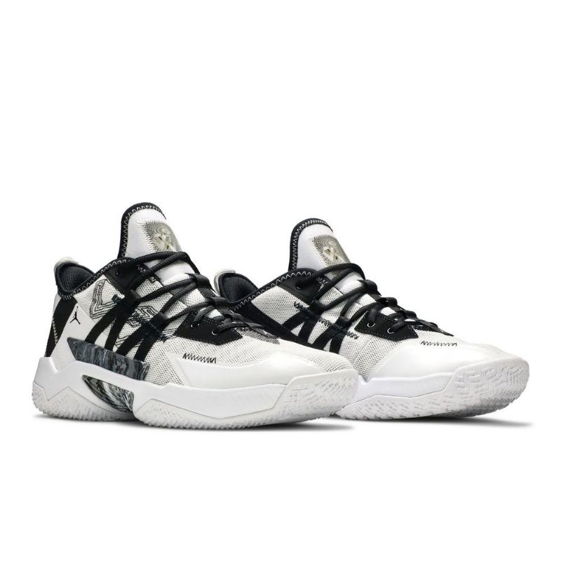 Pánské Boty Air Jordan Westbrook One Take 2 Bílý Černá Šedá