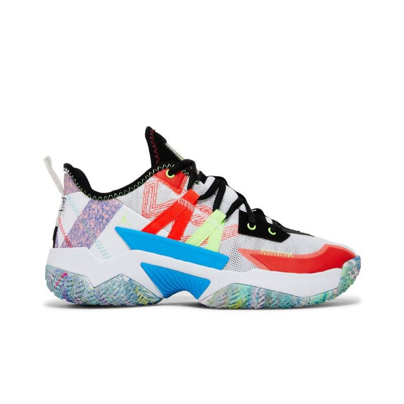 Pánské Boty Air Jordan Westbrook One Take 2 Pf Bílý Vícebarevná