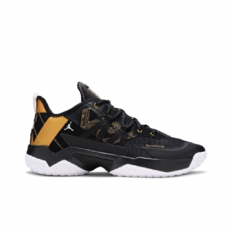 Pánské Boty Air Jordan Westbrook One Take 2 Pf Černá Zlatý Bílý