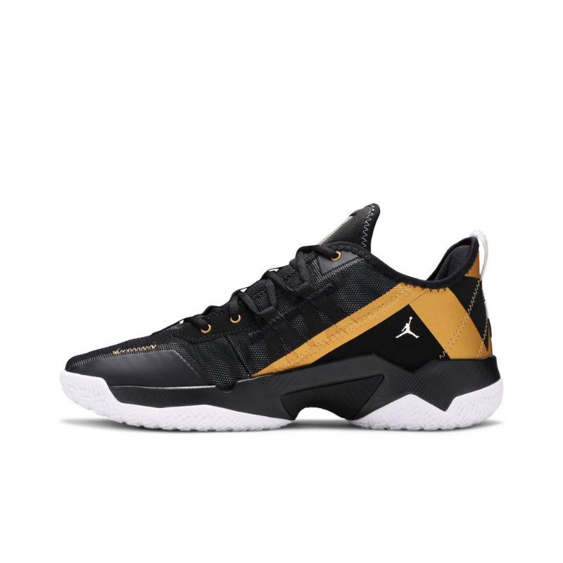 Pánské Boty Air Jordan Westbrook One Take 2 Pf Černá Zlatý Bílý