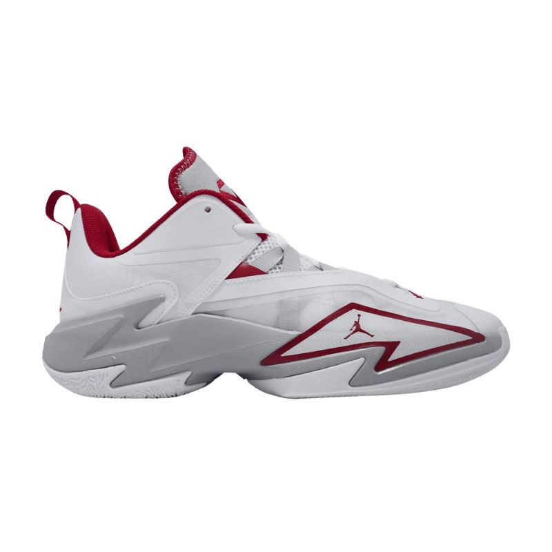 Pánské Boty Air Jordan Westbrook One Take 3 Pf Bílý Šedá Červené
