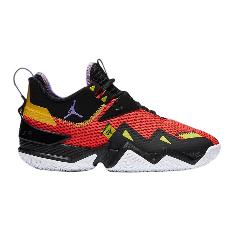 Pánské Boty Air Jordan Westbrook One Take Červená Černá Žlutá Fialová