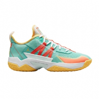 Tyrkysově Oranžově Zlaté Pánské Boty Air Jordan Westbrook One Take 2