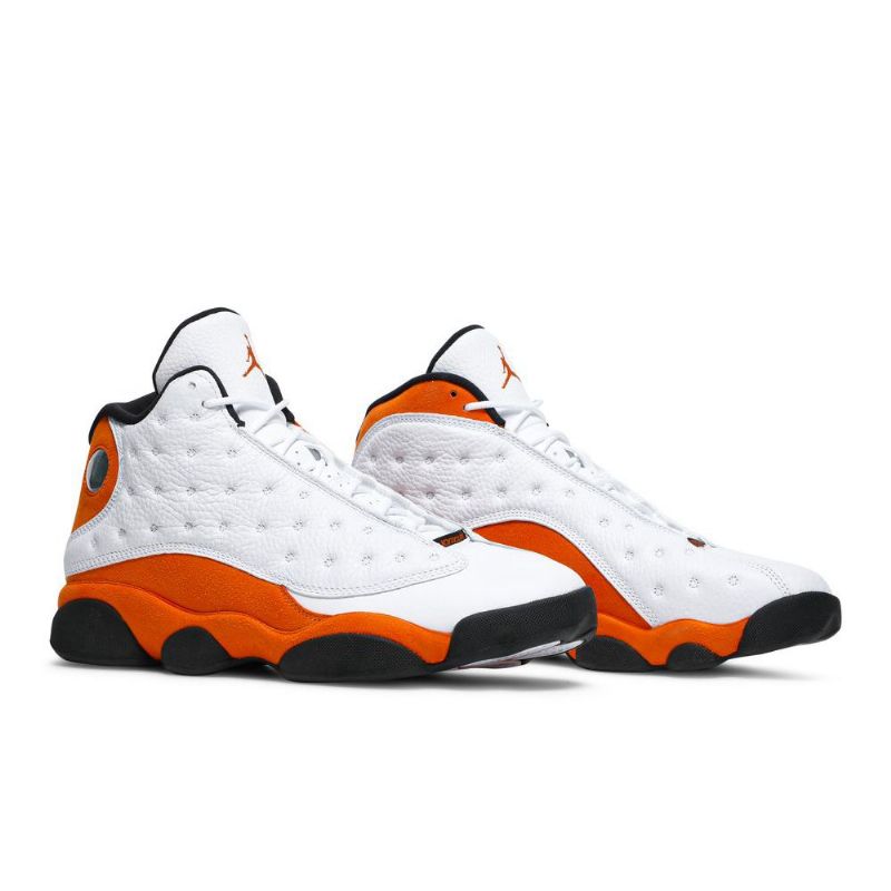 Pánské Boty Air Jordan 13 Retro Bílý Oranžový Černá