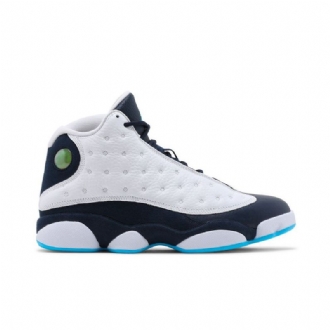 Pánské Boty Air Jordan 13 Retro Bílý Tmavě Modrá Modrý