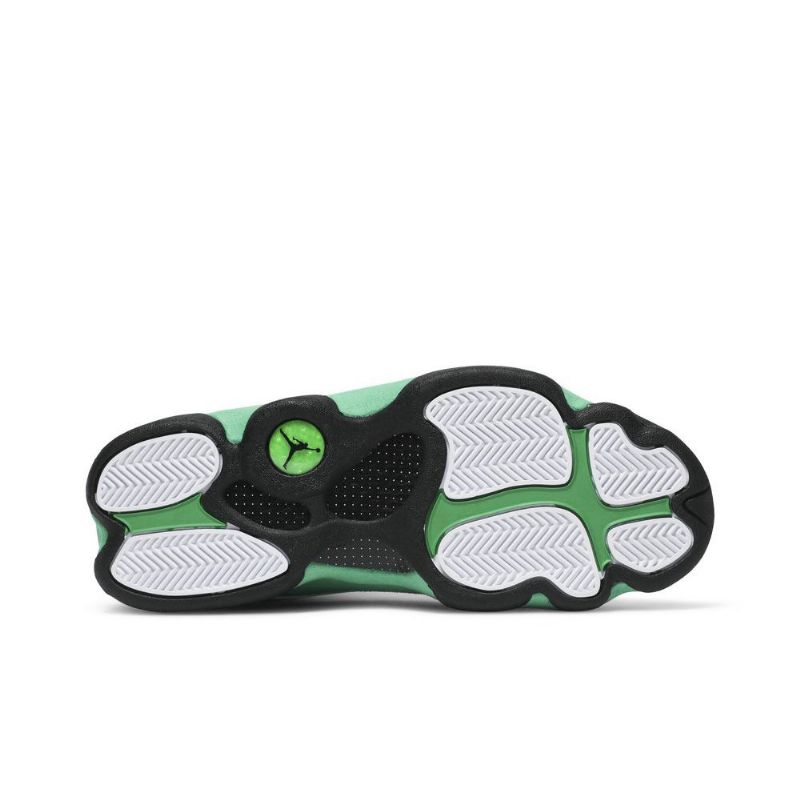 Pánské Boty Air Jordan 13 Retro Bílý Zelená Černá