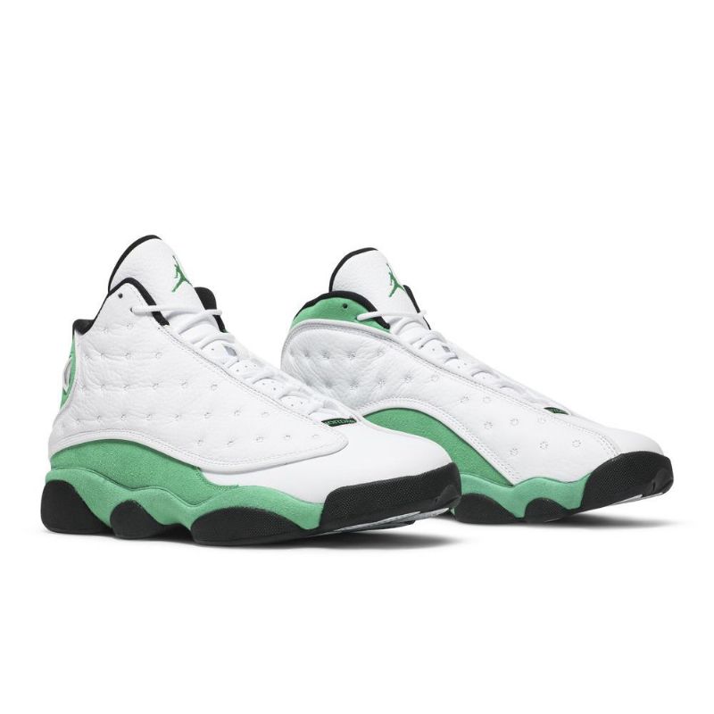 Pánské Boty Air Jordan 13 Retro Bílý Zelená Černá