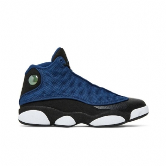 Pánské Boty Air Jordan 13 Retro Modrý Černá Bílý