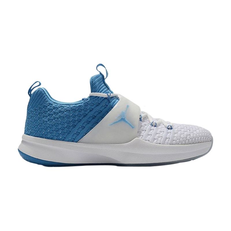 Bílé Modré Pánské Boty Air Jordan Trainer 2 Flyknit