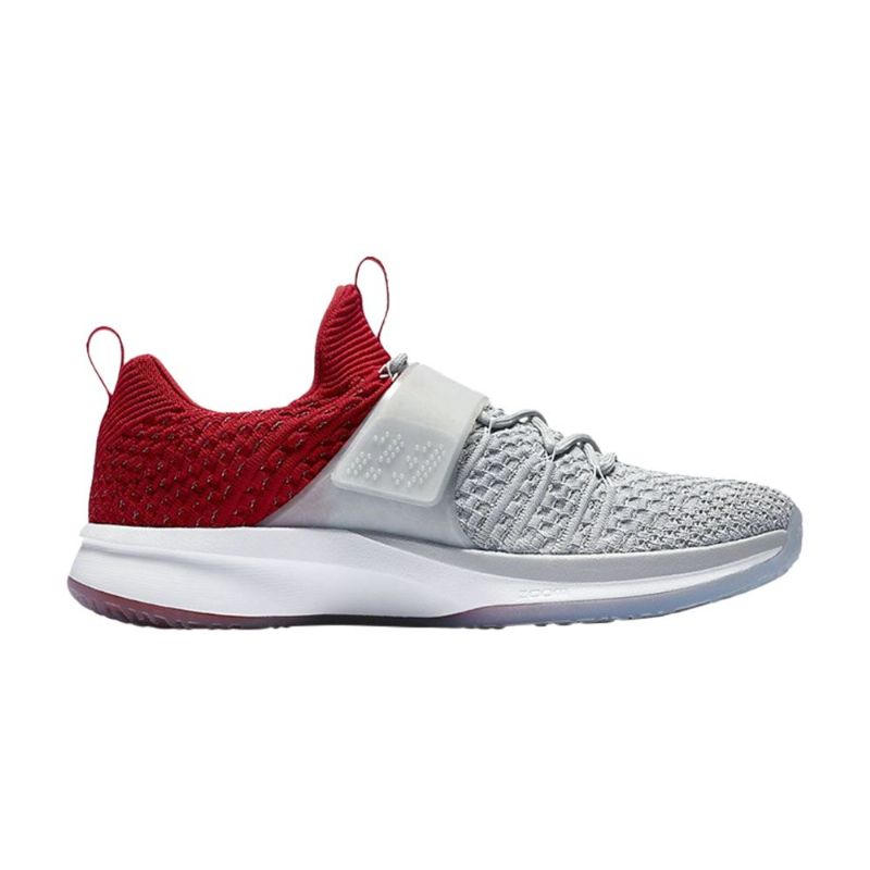 Pánské Boty Air Jordan Trainer 2 Flyknit Šedá Červené Stříbrný