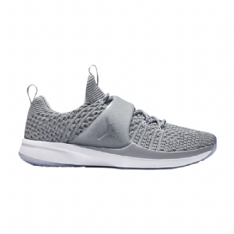 Šedobílé Pánské Boty Air Jordan Trainer 2 Flyknit