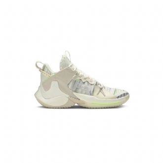 Air Jordan Why Not Zer0.2 Šedozelené Pánské Boty
