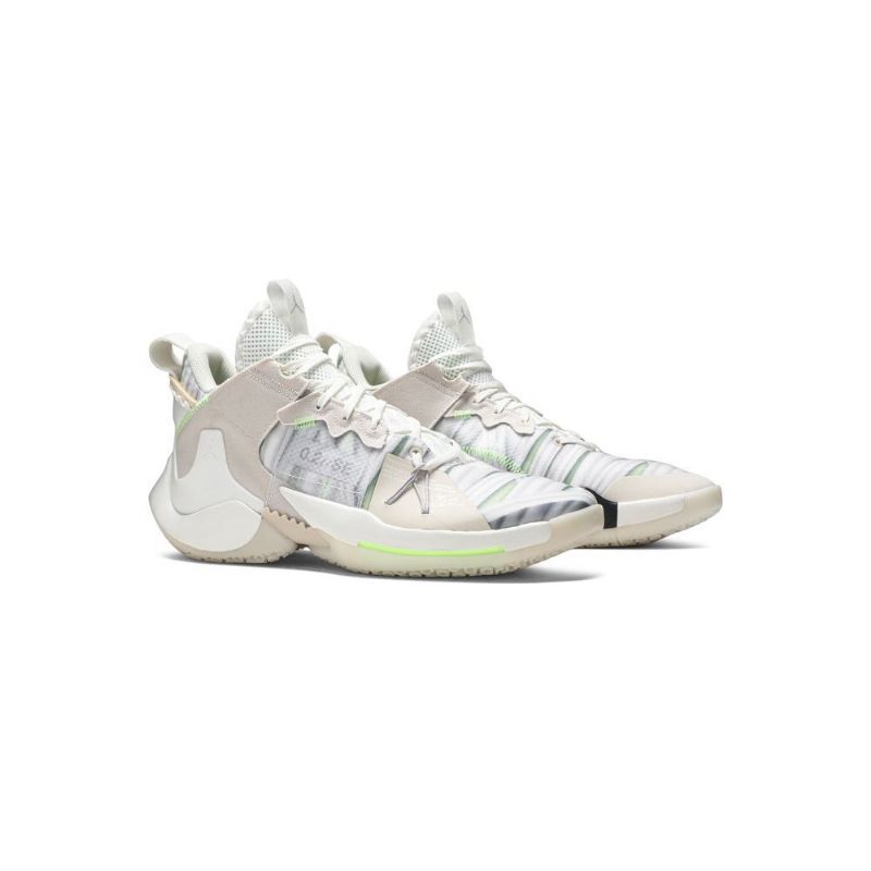 Air Jordan Why Not Zer0.2 Šedozelené Pánské Boty