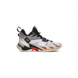 Air Jordan Why Not Zer0.3 Bílý Červené Šedá Černá Pánské Boty