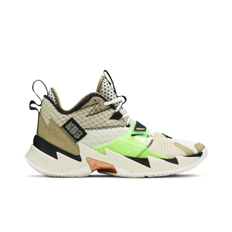 Air Jordan Why Not Zer0.3 Pf Béžová Olivově Zelená Černé Pánské Boty