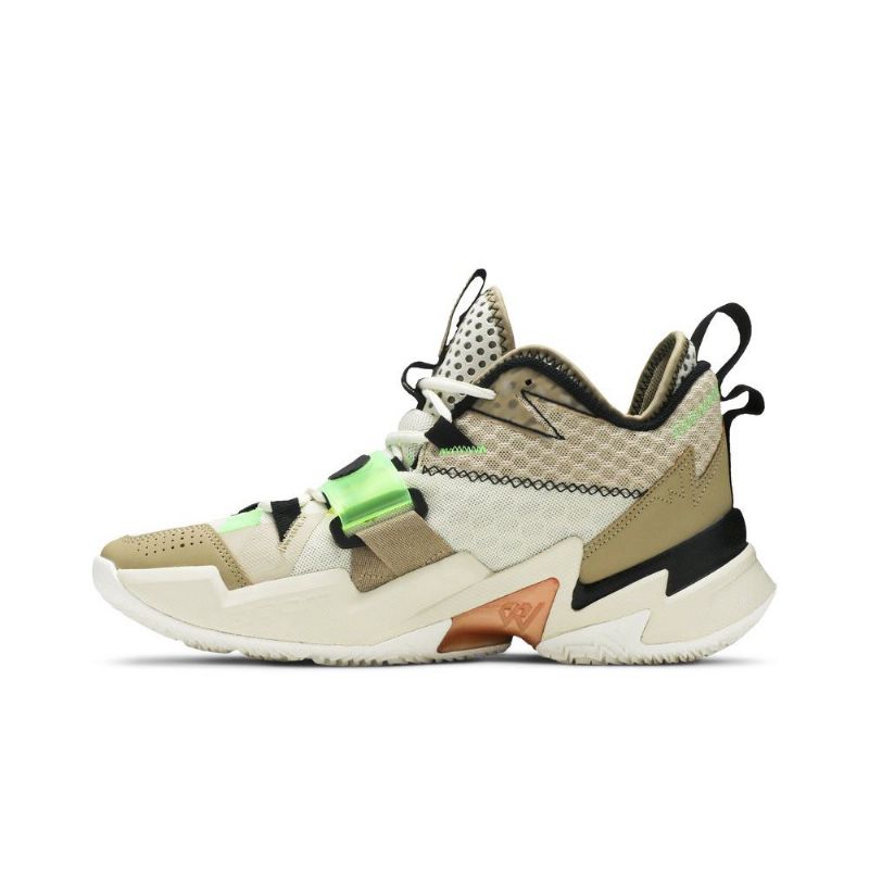 Air Jordan Why Not Zer0.3 Pf Béžová Olivově Zelená Černé Pánské Boty