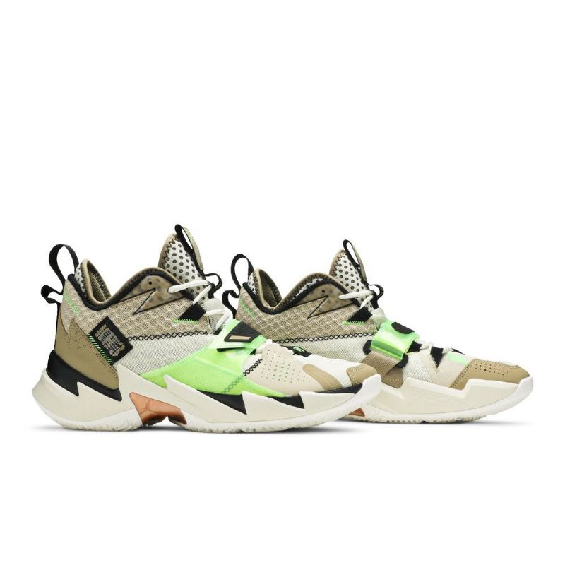 Air Jordan Why Not Zer0.3 Pf Béžová Olivově Zelená Černé Pánské Boty