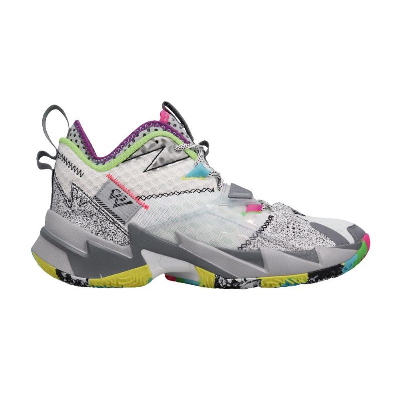 Air Jordan Why Not Zer0.3 Pf Bílý Šedá Vícebarevná Pánské Boty
