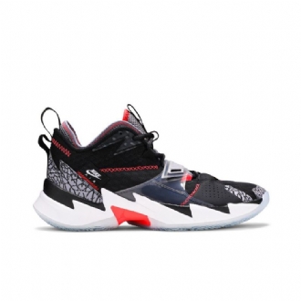 Air Jordan Why Not Zer0.3 Pf Černá Šedá Červená Bílá Pánské Boty