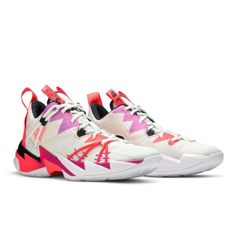 Air Jordan Why Not Zer0.3 Se Bílý Nachový Červené Černá Pánské Boty