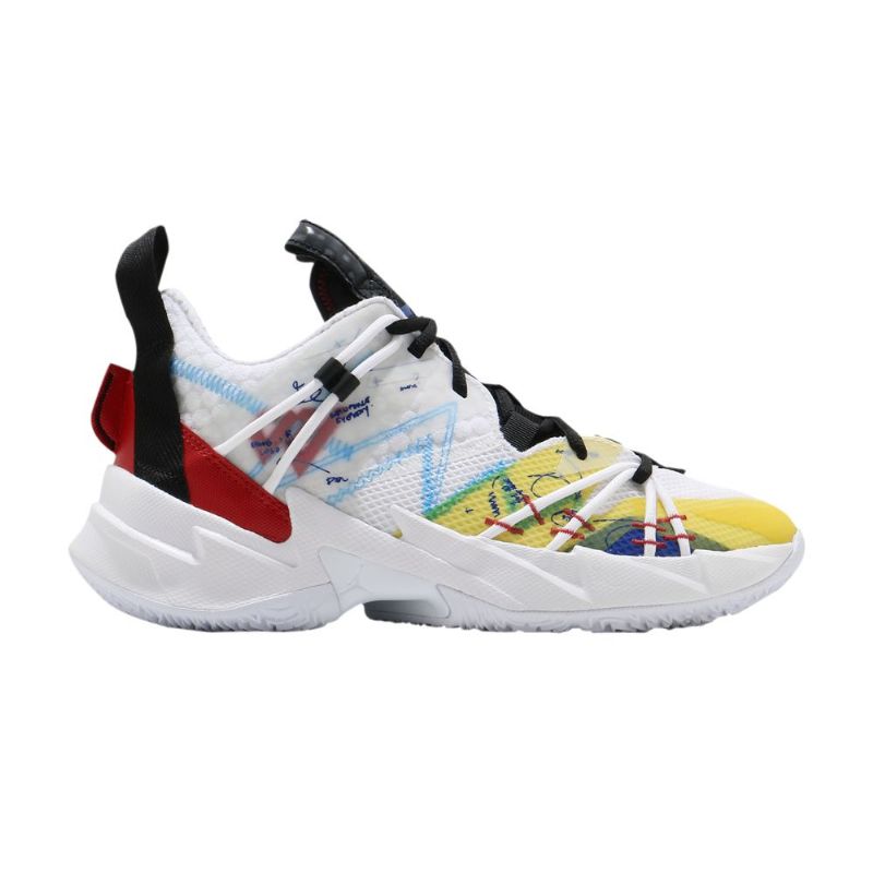 Air Jordan Why Not Zer0.3 Se Pf Bílá Černá Červená Žlutá Pánské Boty
