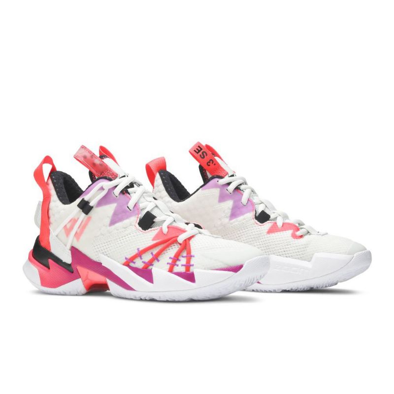 Air Jordan Why Not Zer0.3 Se Pf Bílá Fialová Červená Černá Pánské Boty