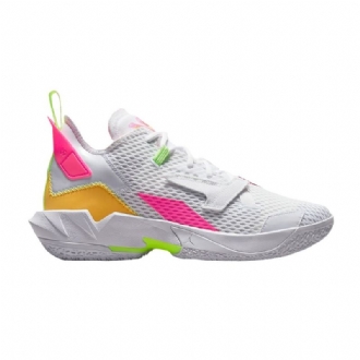 Air Jordan Why Not Zer0.4 Bílá Žlutá Růžová Pánské Boty