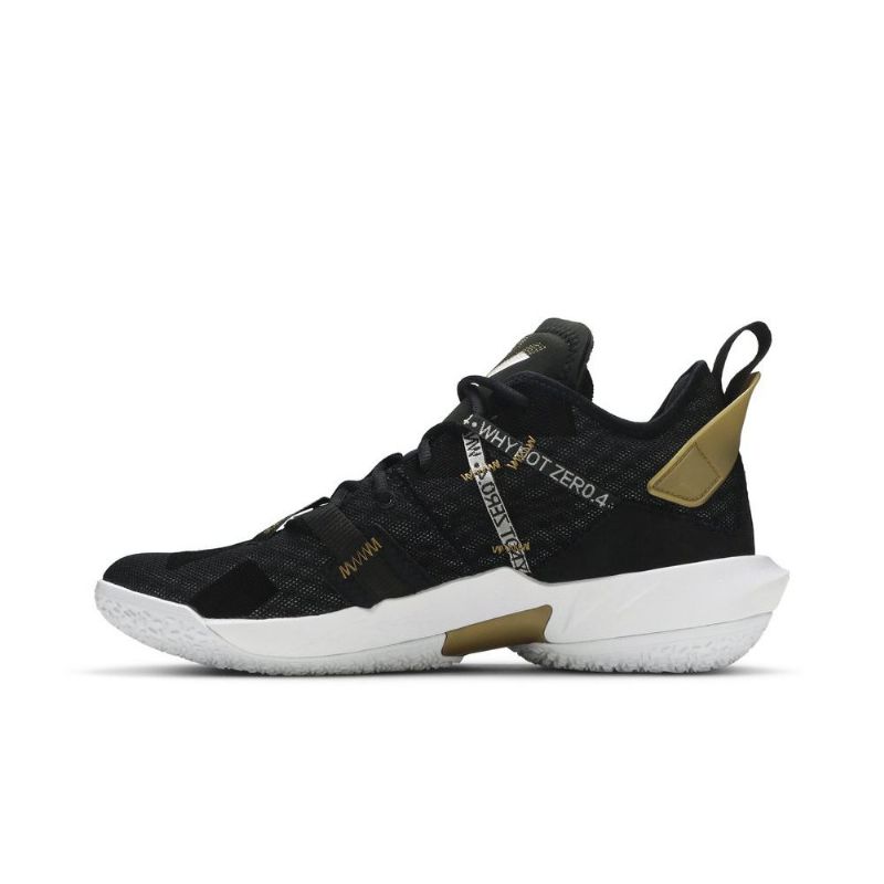 Air Jordan Why Not Zer0.4 Černá Zlatý Bílý Pánské Boty