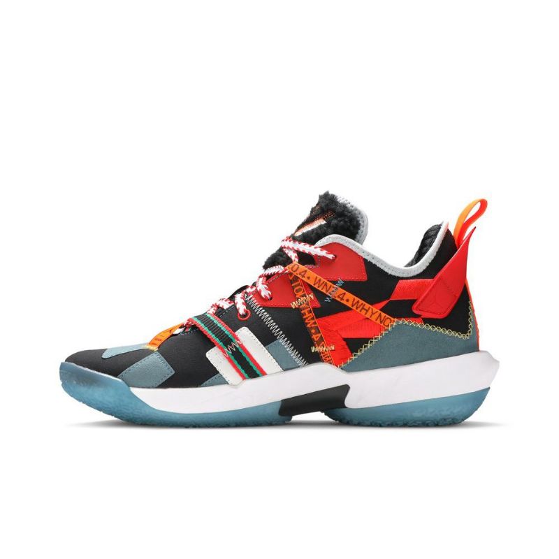 Air Jordan Why Not Zer0.4 Facetasm Premium Černá Bílá Modrá Červená Pánské Boty