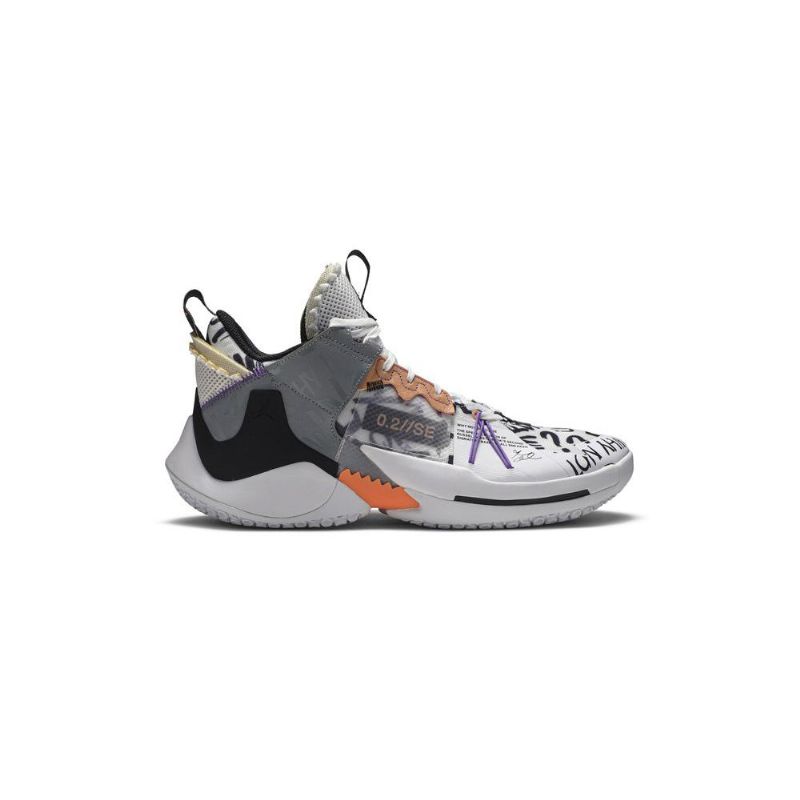 Pánské Boty Air Jordan Why Not Zer0.2 Se Bílý Oranžový Šedá Černá