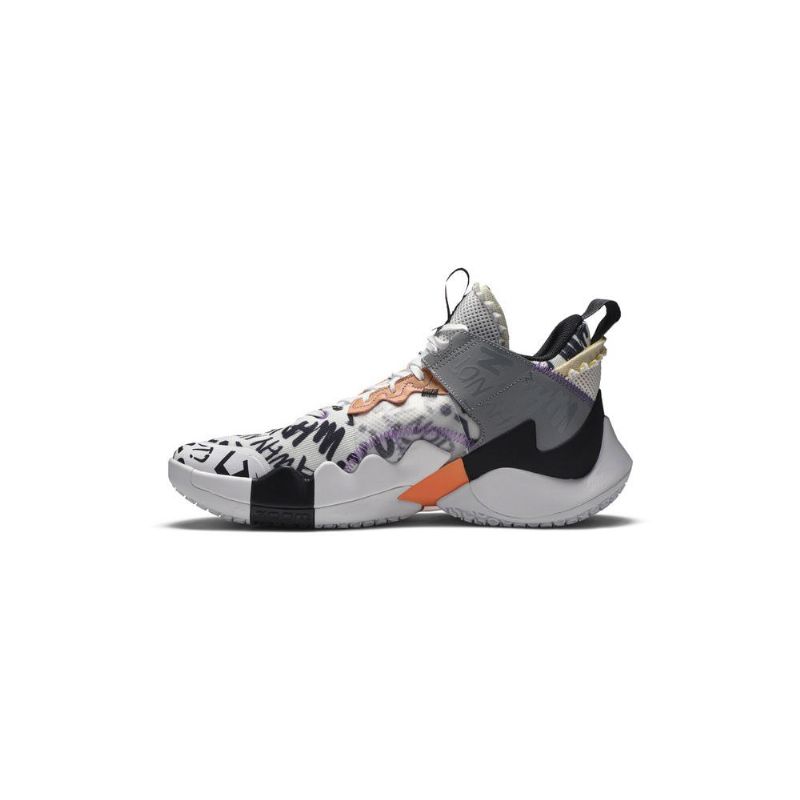 Pánské Boty Air Jordan Why Not Zer0.2 Se Bílý Oranžový Šedá Černá